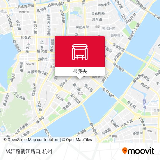 钱江路衢江路口地图