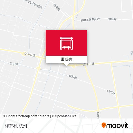 梅东村地图