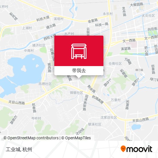 工业城地图