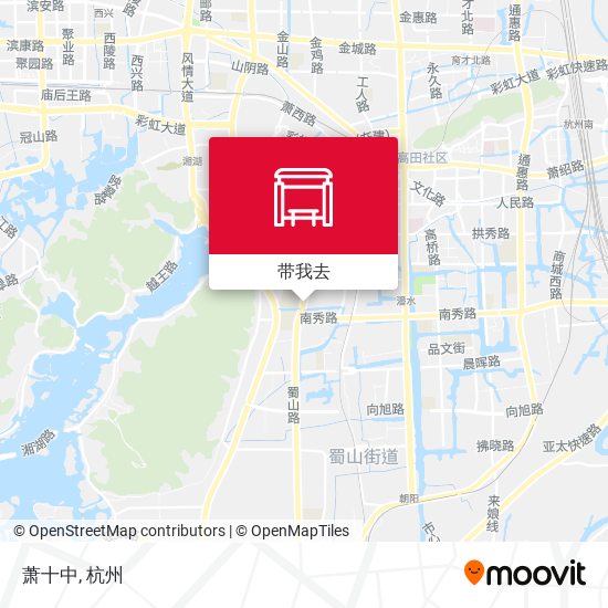 萧十中地图