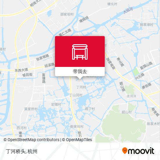 丁河桥头地图