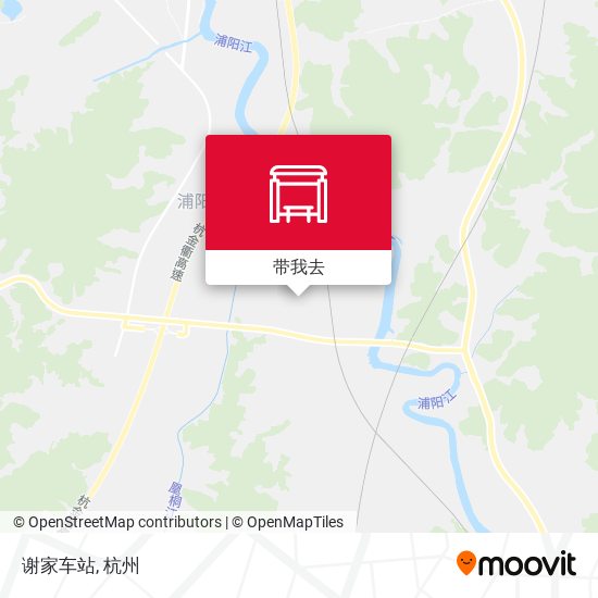 谢家车站地图