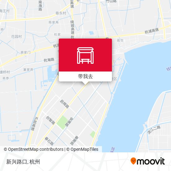 新兴路口地图