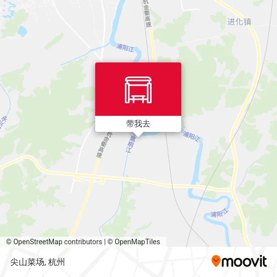 尖山菜场地图