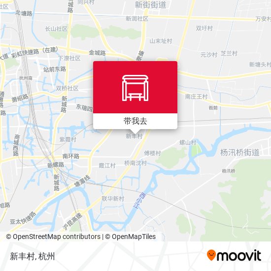 新丰村地图