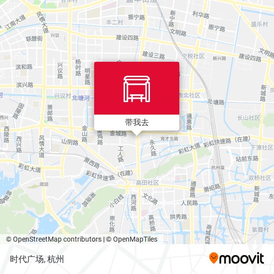 时代广场地图