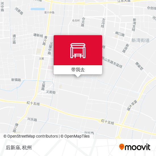 后新庙地图