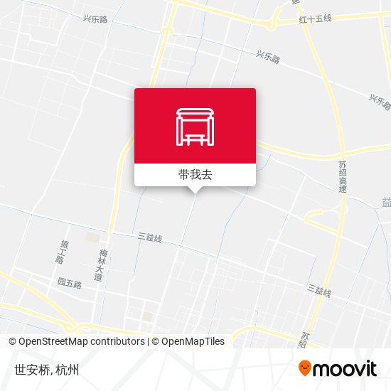 世安桥地图