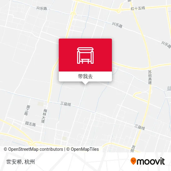 世安桥地图
