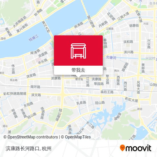 滨康路长河路口地图