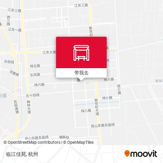 临江佳苑地图