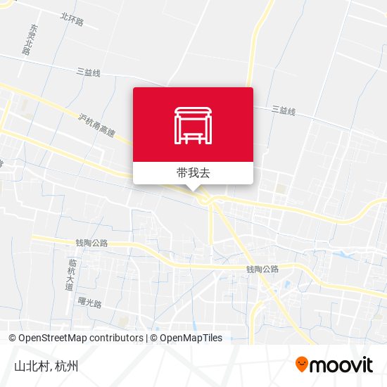 山北村地图