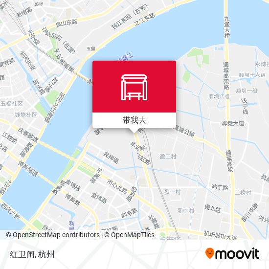 红卫闸地图