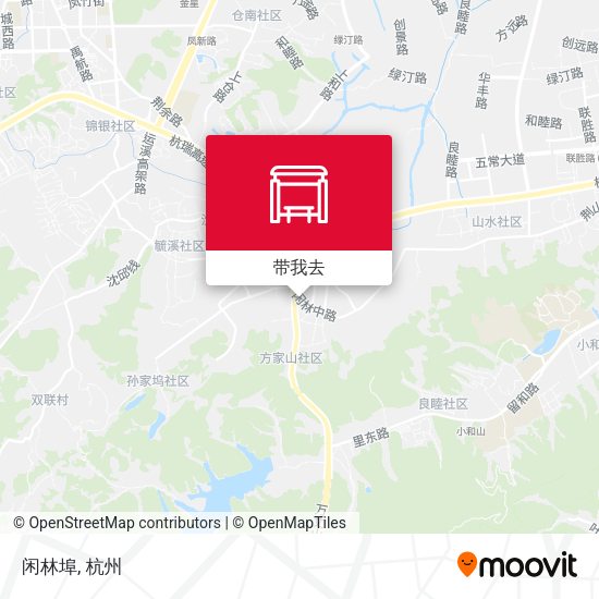 闲林埠地图