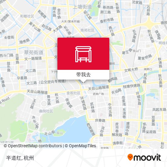 半道红地图