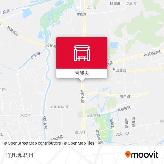 连具塘地图