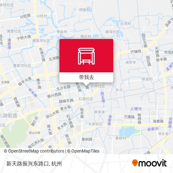 新天路振兴东路口地图