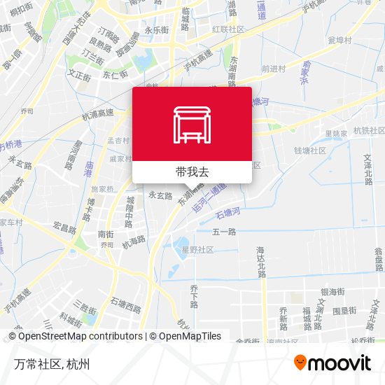 万常社区地图