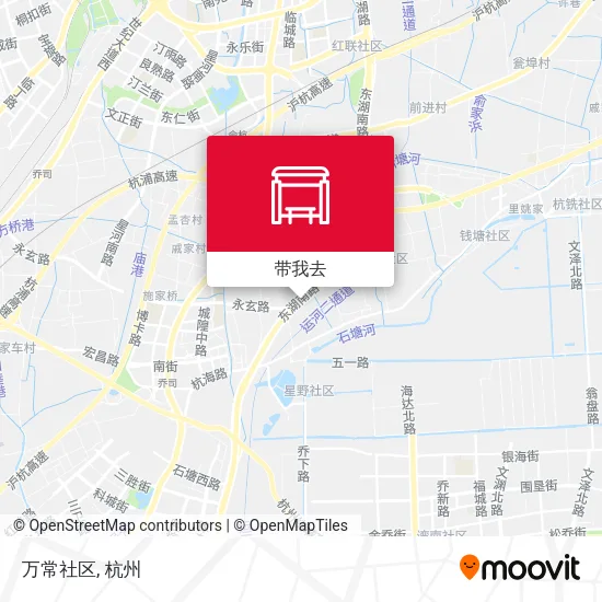万常社区地图