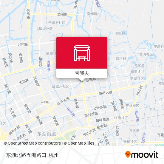 东湖北路五洲路口地图