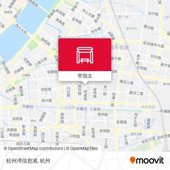 杭州湾信息港地图