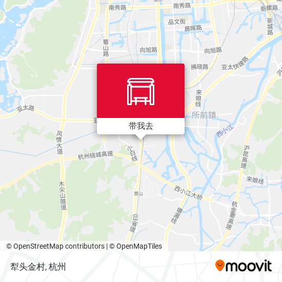 犁头金村地图