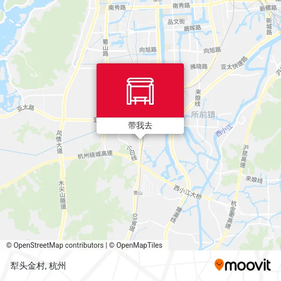 犁头金村地图