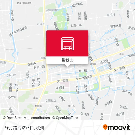 绿汀路海曙路口地图