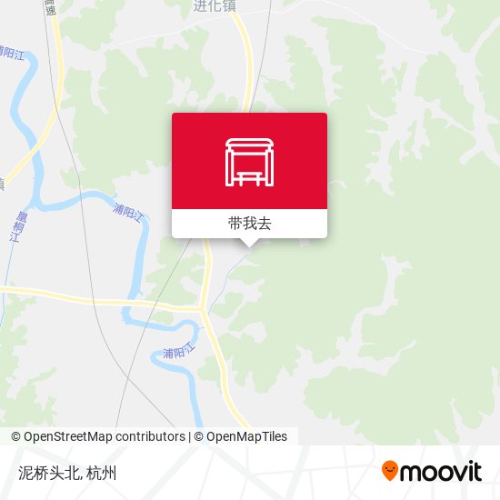 泥桥头北地图