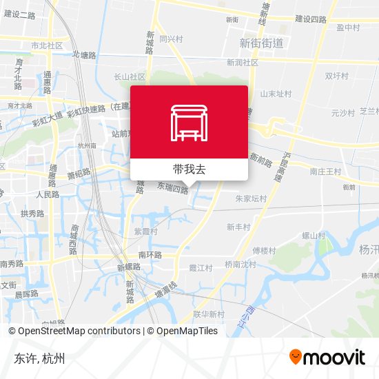 东许地图