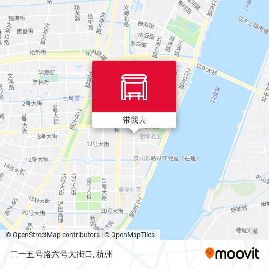 二十五号路六号大街口地图