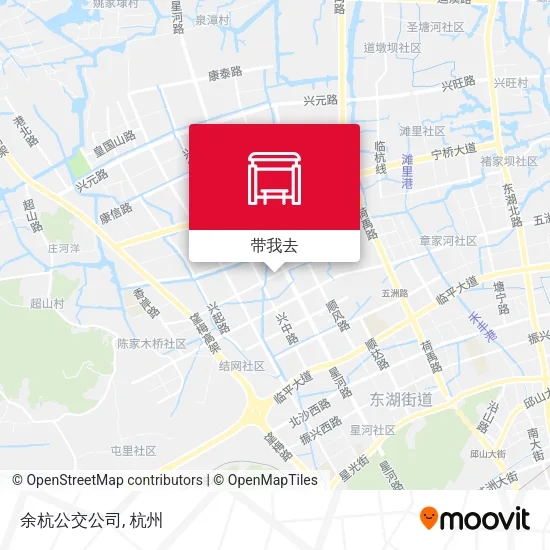 余杭公交公司地图