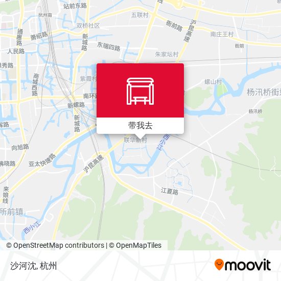 沙河沈地图
