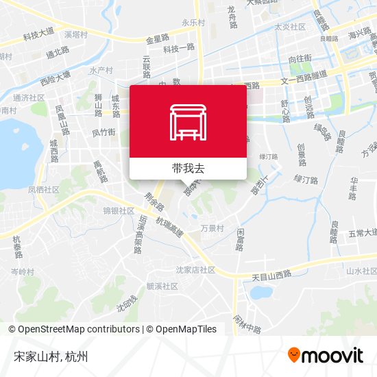 宋家山村地图