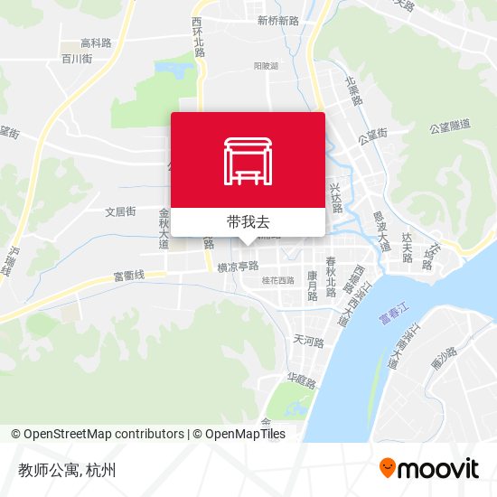 教师公寓地图