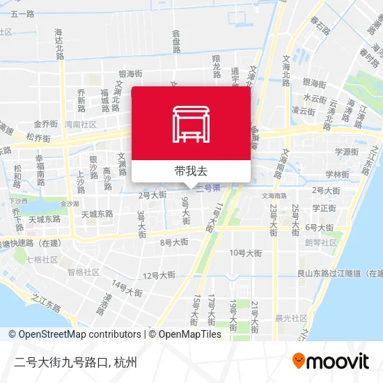 二号大街九号路口地图