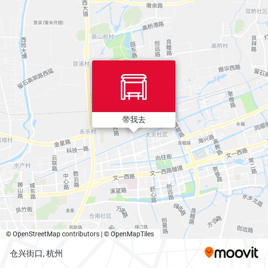 仓兴街口地图