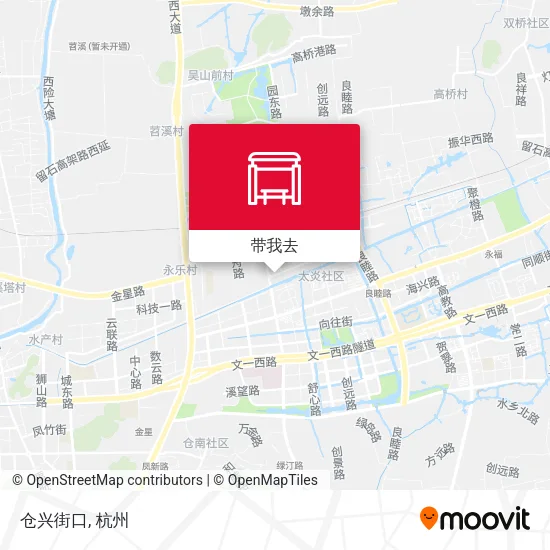 仓兴街口地图
