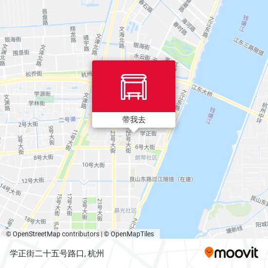 学正街二十五号路口地图