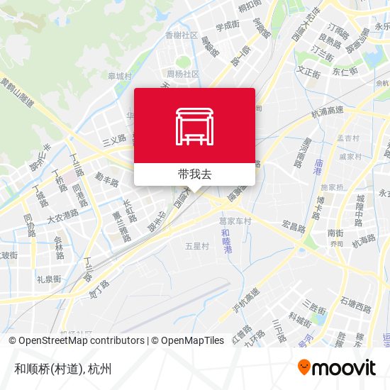 和顺桥(村道)地图