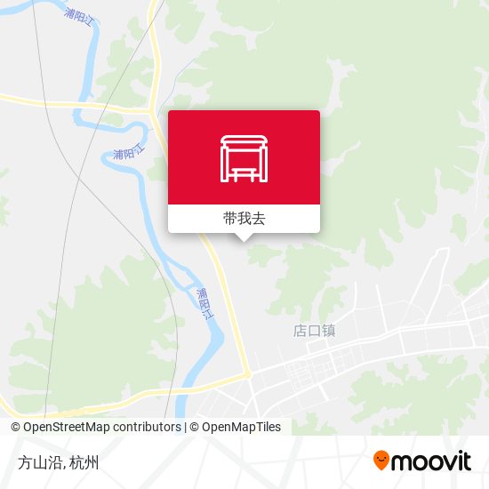 方山沿地图