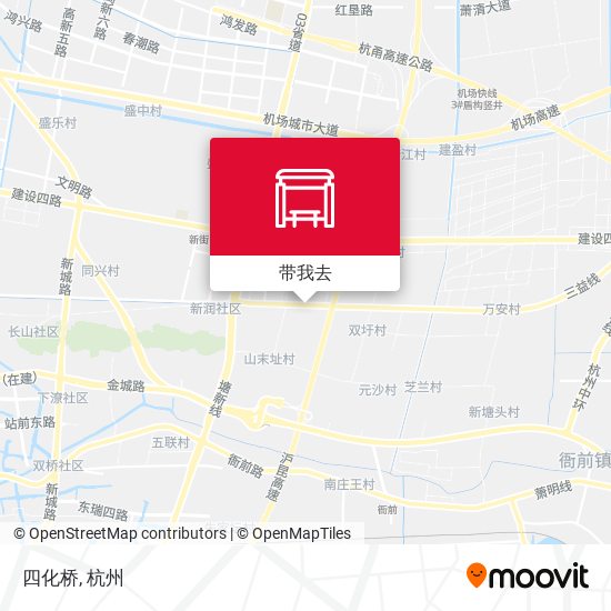 四化桥地图