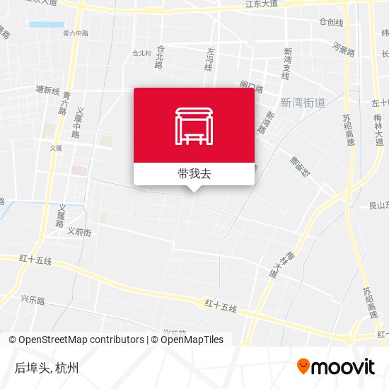 后埠头地图