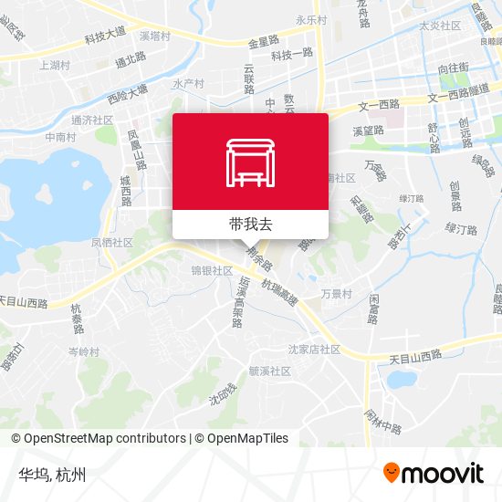 华坞地图
