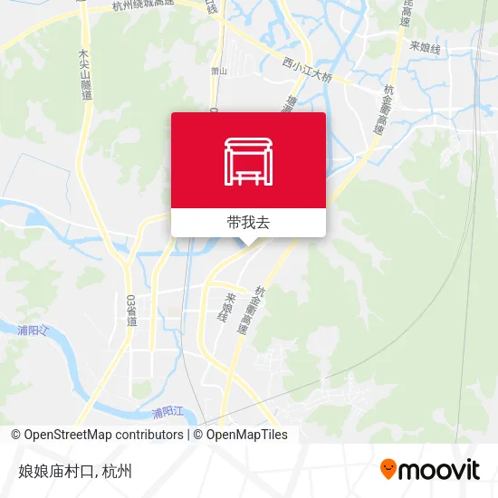 娘娘庙村口地图