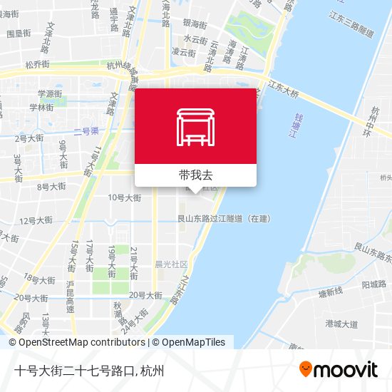 十号大街二十七号路口地图