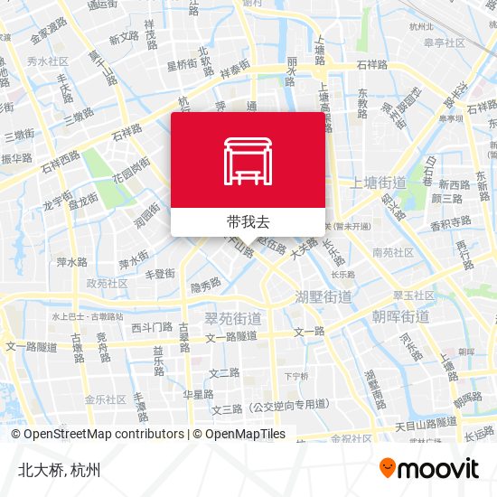 北大桥地图
