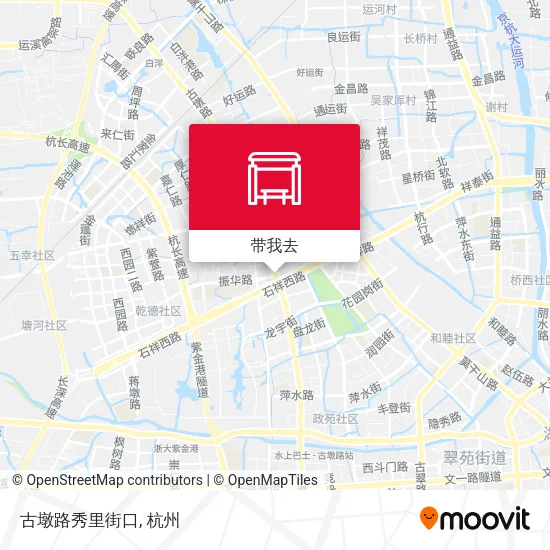 古墩路秀里街口地图