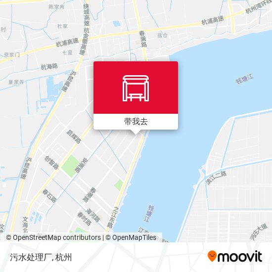 污水处理厂地图