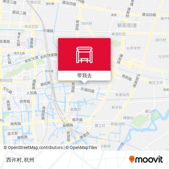 西许村地图